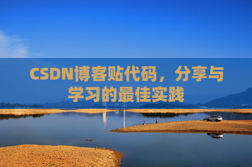 CSDN博客贴代码，分享与学习的最佳实践