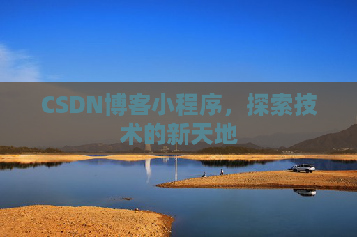CSDN博客小程序，探索技术的新天地